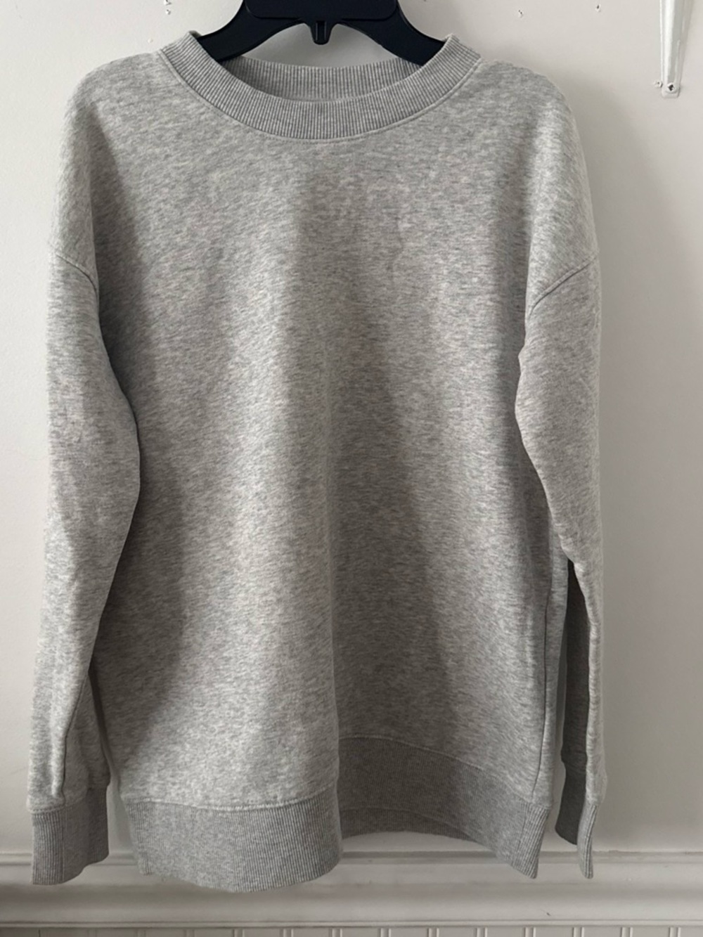 Banana Republic Light Gray Sweatshirt with Black Tag